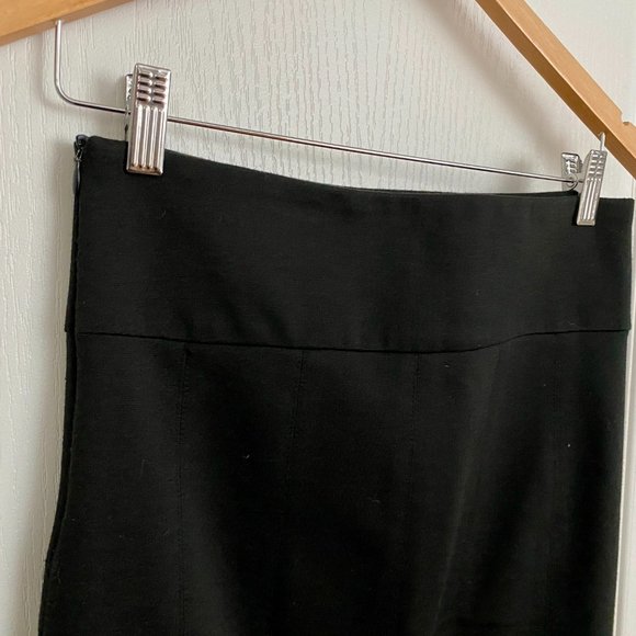 Zara Black High Waist Pencil Skirt Size Medium - Picture 5 of 9